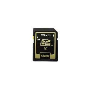  PNY 4GB SDHC Flash Memory Card (Class 4) for Pentax camera 
