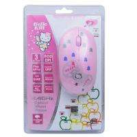 Hello Kitty USB 2.4G Wireless Mouse Pink New In Box  