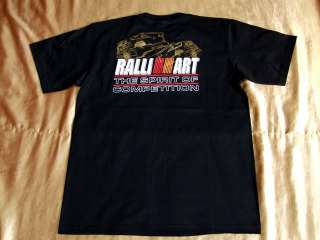 JDM Mitsubishi RALLIART EVOLUTION Racing T Shirt ALL Sz  