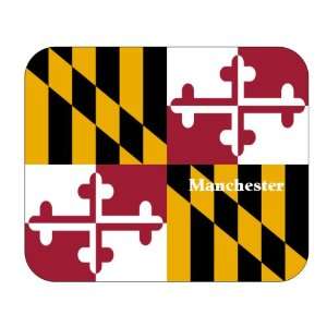  US State Flag   Manchester, Maryland (MD) Mouse Pad 