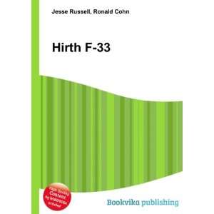  Hirth F 33 Ronald Cohn Jesse Russell Books