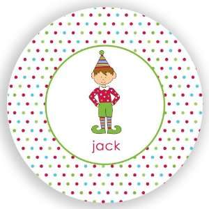  Personalized Plate Elf Boy