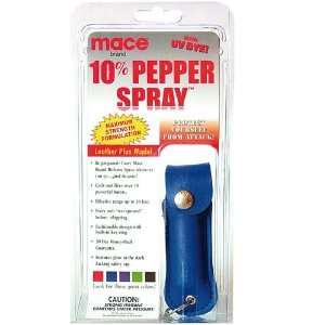 Mace Pepper Spray Leatherette Holster   Blue  Sports 