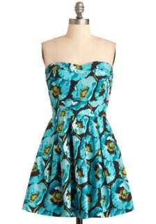 Gilded Garden Party Dress  Mod Retro Vintage Dresses  ModCloth