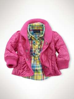 Quilted Barn Jacket   Outerwear Infant Girl (9M 24M)   RalphLauren 