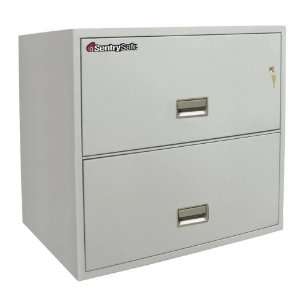 SentrySafe 2L3610 LG 36 in. 2 Drawer Insulated Lateral File   Light 