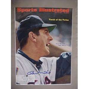  Billy Martin Autographed July 21, 1969 Sports Illustrated 