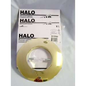  Halo Recessed Lighting Trim Brass 301PB