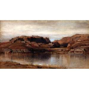 com FRAMED oil paintings   Samuel Coleman Jr   24 x 14 inches   Rocky 
