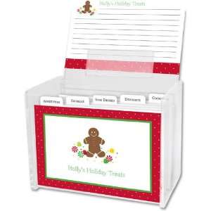  Boatman Geller Recipe Boxes with Cards   Gingerbread