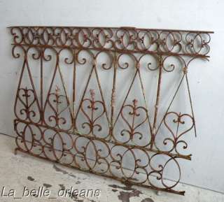 BEST SPANISH WROUGHT IRON DECORATIVE SECTION. L@@k  