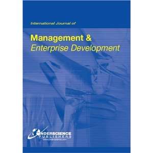 International Journal of Management and Enterprise Developme  
