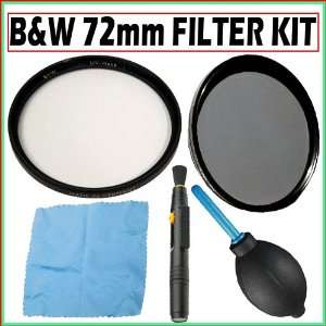  B+W 72mm 010 UV Haze MRC Filter & 72mm Kaesemann Circular 