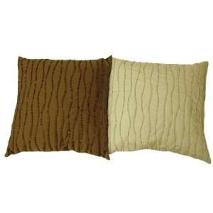  Style&co. Nova Home 16 Beaded Deco Pillow Natural