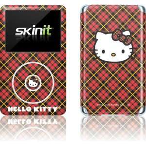 Hello Kitty Face   Red Plaid skin for iPod Classic (6th 
