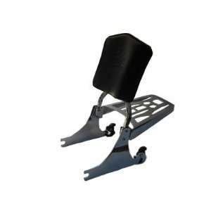  Sissy Bar/Backrest and Luggage Rack for 2006 2012 FXST and 