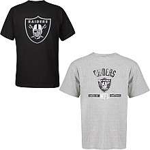 Oakland Raiders Big & Tall Short Sleeve T Shirt Combo   