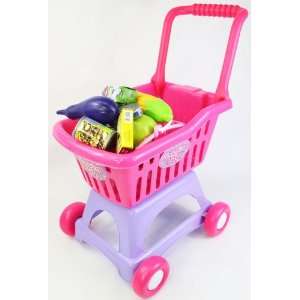  Kids Shopping Kart Trolley 17.5 Inches Tall Includes 26 