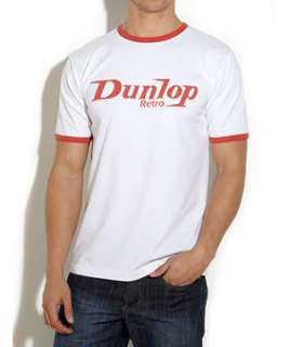 White (White) Dunlop Retro Logo Tee  242816310  New Look