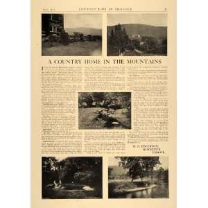   Home W. B. Edgerton VT   Original Print Article