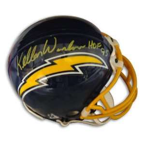 Kellen Winslow San Diego Chargers Autographed Throwback Mini Helmet 