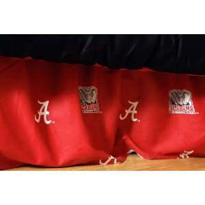  Alabama Crimson Tide Bama Dust Ruffle Bed Skirt