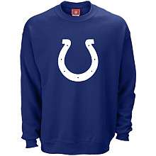 Indianapolis Colts Mens Custom Crew Neck Fleece   