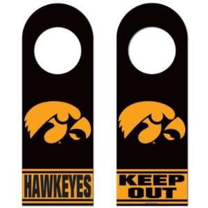  Iowa Hawkeyes Official Logo Wood Door Hanger Sports 