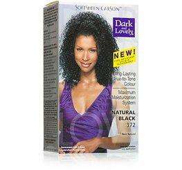   and Lovely Permanent Haircolor, Natural Black 372 [Health and Beauty