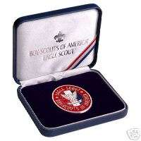 EAGLE SCOUT BOY CHALLENGE COIN IN PRESENTATION BOX  