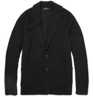 Ralph Lauren Black Label Knitted Merino Wool Blend Cardigan  MR 
