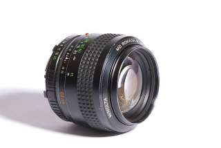 Minolta MD 85mm f/1.7 Rokkor X Lens  