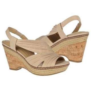 Womens Naturalizer Lulianna Beige Silk Shoes 