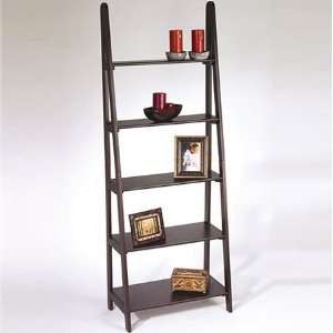 Office Star Espresso Ladder Bookcase   ES21 