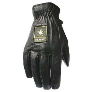   US Army Black Hawk Womens Motorcycle Glove Sm Black 