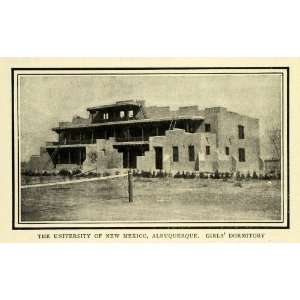 1911 Print Albuquerque University New Mexico Architecture Institution 