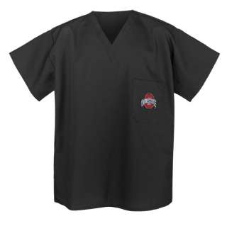 Oklahoma State University SCRUBS Cool Black Shirts Med 763922894026 