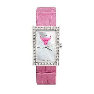  Chicago Bulls Ladies NBA Starlette Watch (Leather Band 