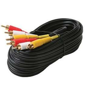  25 RCA Gold Audio Video Cable 3 RCA to 3 RCA Electronics
