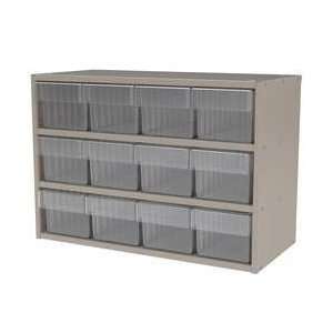  Cabinet,modular,12 Bins,11x23x16 1/2in   AKRO MILS