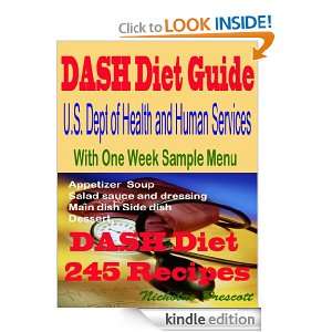   and Human Services With One Week Sample Menu   Dash Diet 245 Recipes