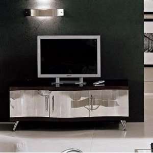  Modern Furniture  VIG  Waves Modern Espresso TV Stand 