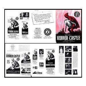  Horror Castle Original Movie Poster, 11 x 14 (1964 