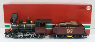 LGB 29192 Santa Fe 2 6 0 Steam Locomotive & Tender LN/Box  