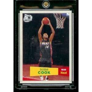 2007 08 Topps Basketball 1957 58 Variations # 131 Daequan Cook   NBA 