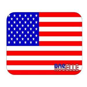  US Flag   Roselle, Illinois (IL) Mouse Pad Everything 
