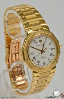 wow Baume Mercier Riviera Hau Luxus 18kt 750 Gold Uhr Armband Uhren 