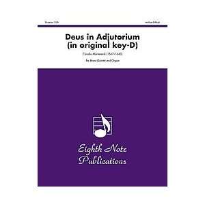  Deus in Adjutorium (in original key of D) Musical 