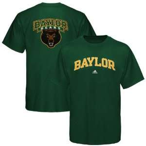 adidas Baylor Bears Green Relentless T shirt  Sports 