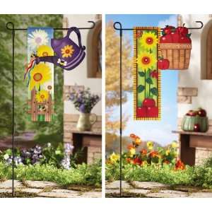  Seasonal Diecut Flag Set Garden Stake By Collections Etc 